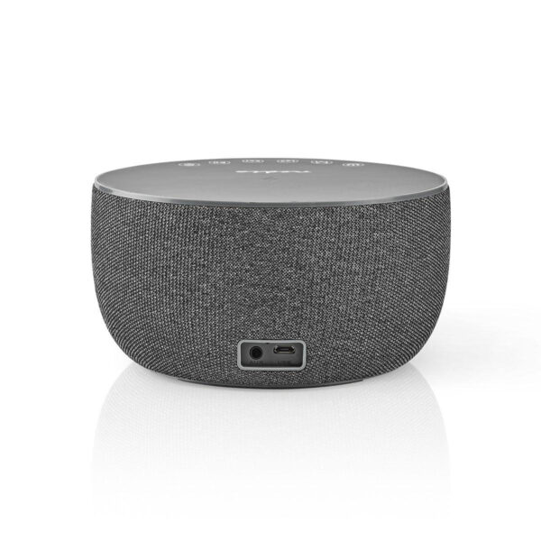 Bluetooth® Speaker met Draadloos Laden | 30 W | Tot 6 Uur Speeltijd | Wekkerradio | Grijs