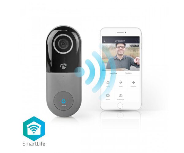 Smart WiFi deurintercom met app en SD