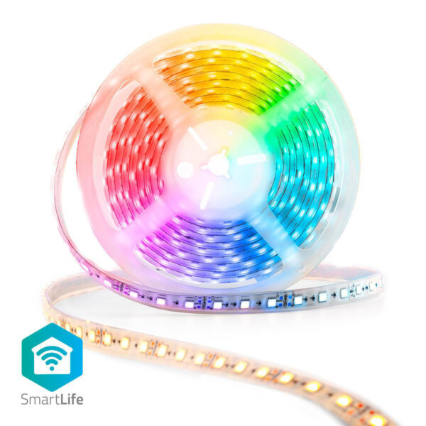 WiFi Slimme ledstrip | Full Colour En Warm- Tot Koudwit | 5 m