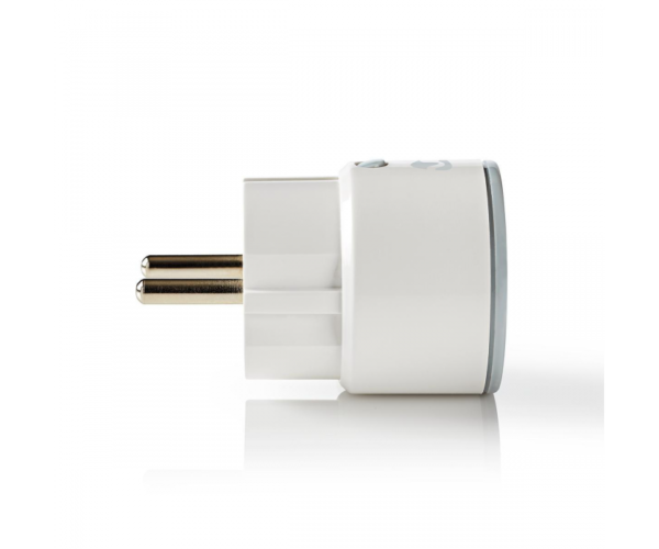 Wi-Fi smart plug | Stroommeter | Schuko type F | 10A