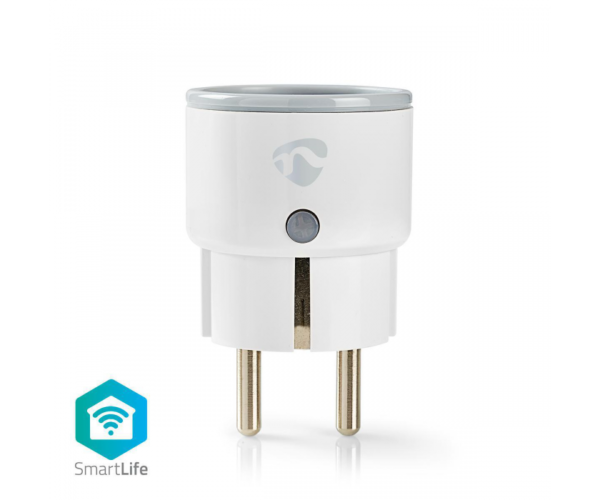 Wi-Fi smart plug | Stroommeter | Schuko type F | 10A