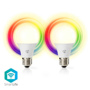 Smart Lampen | Full-Colour en Warm-Wit | E27 | 2-Pack